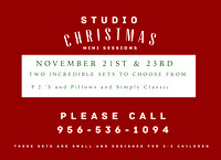 Studio Christmas Mini Session
